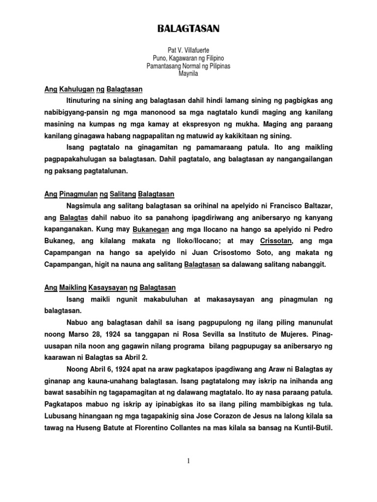 balagtasan
