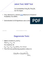 Equivalent Test: MAP Test: January 2012 Detec9on & Es9ma9on, SP, IIT Delhi 1