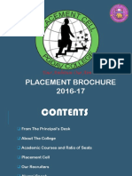 Prospectus Placementcell Pgdav