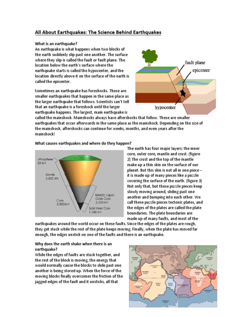 earthquake assignment pdf