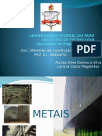 Metais na Construção Civil