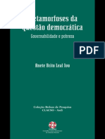 [Anete Brito Leal Ivo] Metamorfoses Da Questao Democratica