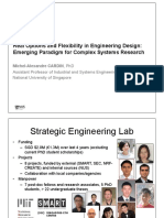 Real Options and Flexibility in Engineering Design: Emerging Paradigm For Complex Systems Research