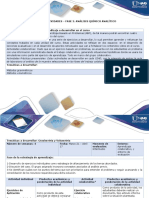 Guía de Actividades - Fase 3. Analisis Químico Analitico