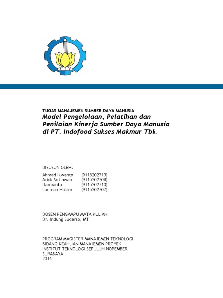 Tugas Msdm Pt Indofood