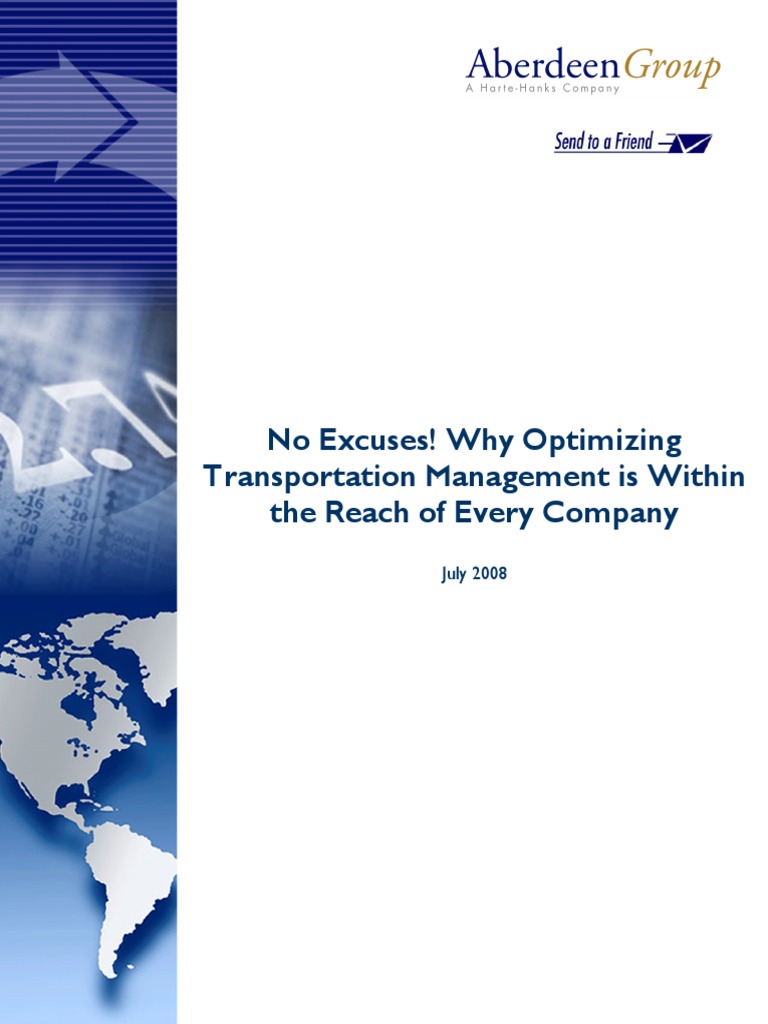 Optimizing Transportation Management | PDF | Supply Chain | Cargo