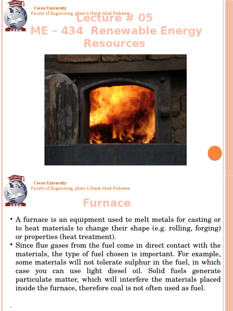 Furnace and Boiler Fundamentals | PDF | Refractory | Boiler