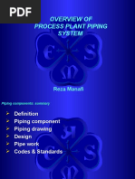 Piping Course Material Overview | PDF | Pipe (Fluid Conveyance) | Valve