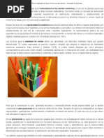 Intervención en Habilidades de Cálculo. Primero Los Automatismos