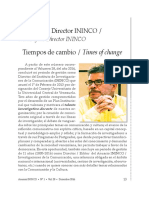 Palabras Carlos Enrique Guzmán Cárdenas Director del ININCO-UCV Dic 2016