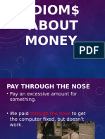 Idioms About Money