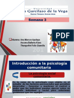 Psicologia Comunitaria