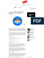 ¿Se Puede Desarrollar Una Página Web en 4 Horas