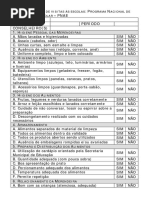 Checklist Cae-Visita as Escolas