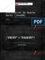 Instalación de Apache Derby (JavaDB)