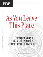 As You Leave This Place