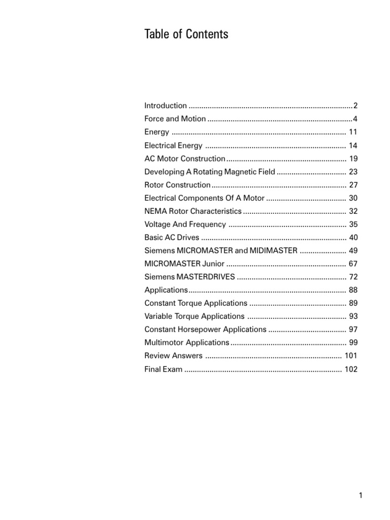 Basics of Ac Drives Siemens Cource S | PDF | Power (Physics) | Ac Power