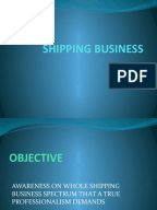 Shipping business plan template