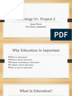 Project 2 Education
