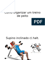 Como organizar um treino de peito.ppt