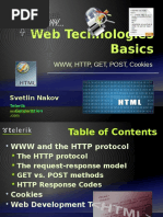 Web Technologies Fundamentals and HTTP