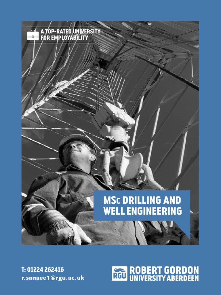 MSc in Drilling and Well Engineering | PDF
