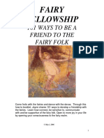Fairy Fellowship-101 Ways To Be A Friend To The Fairy Folk (2006) - Jayne Howard Feldmann