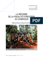 La reforme de la ficalite forestiere au Cameroun