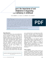 Deficiency Iron Case Report (Fix)