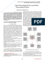 Analysis of Sales Forecasting Process and Sales Forecasting System