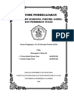 Belajar Dan Pembelajaran - Metode Pembelajaran Penemuan, Inkuiri, Games, Tugas