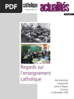 Regard Sur l'Enseignement Catholique