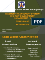 Pavement Manegement System in DPWH