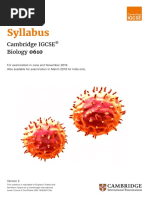 Download CIE IGCSE Biology 2019 SpecifcationSyllabus 0610 by astargroup SN345293677 doc pdf