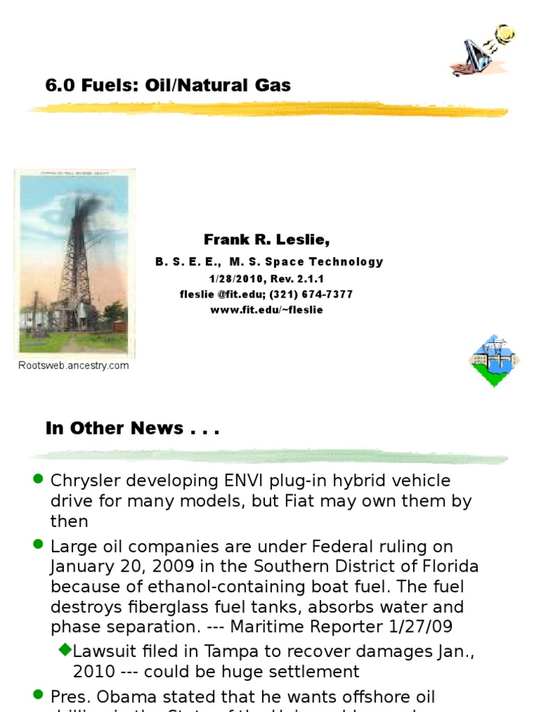 Oil and Natural Gas Overview | PDF