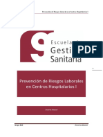 Prevencion de Riesgos Laborales en Centros Hospitalarios I