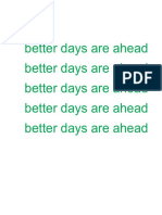 Better Days Are Ahead Better Days Are Ahead Better Days Are Ahead Better Days Are Ahead Better Days Are Ahead
