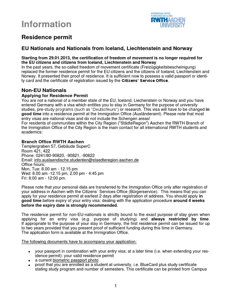 Aufenthaltserlaubnis-Freizügigkeitsbescheinigung-en-pdf | Travel Visa