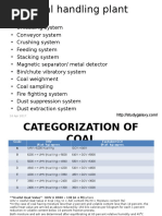Coal Handling Plant Layout and Management | PDF | Belt (Mechanical) | Coal