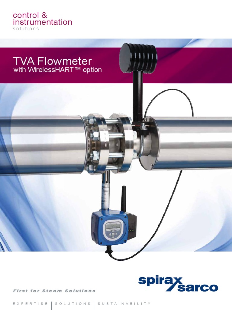 TVA Flowmeter With Wireless HARTSales Brochure Flow Measurement