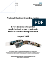 Everolimus Certican Organ Rejection
