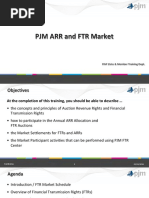 PJM ARR and FTR Market