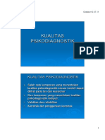 Kualitas - Psikodiagnostik