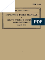 (1942) FM 7-15 Heavy Weapons Company, Rifle Regiment