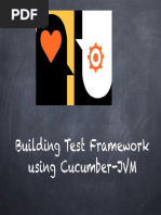 Cucumber JVM Test Framework