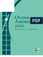 Older Americans 2010: Key Indicators of Well-Being