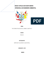 Factores Físicos en El Cambio Climatico III Fase