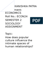 Sociology Assignment