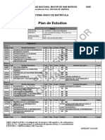 Plan de Estudios de Bibliotecología y Ciencias de La Información