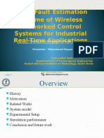 Anh Fault Estimation Scheme of Wireless Networked Control Systems For Industrial Real-Time Applications